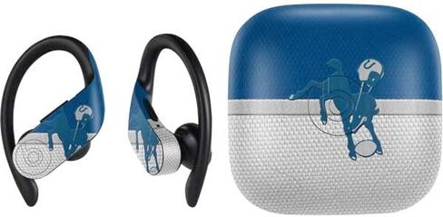 Skinit Decal Audio Skin Compatible with PowerBeats Pro - Officially Licensed Liquid Blue NFL Indianapolis Colts Running Back Design in Saudi Arabia