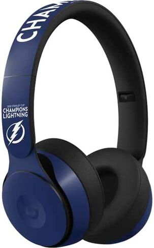 Skinit Skinit Audio Audio Skin متوافق مع Beats Solo Pro - NHL 2020 Cup Cup Champions Design in Kuwait