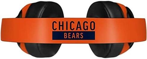 Skinit Skinit Audio Audio Skiner مع Beats Solo Pro - تصميم كتلة منطقة NFL Bears المرخصة رسميًا in Saudi Arabia