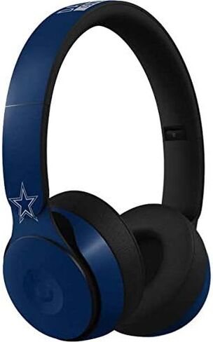 Skinit Decal Audio Skin Compatible with Beats Solo Pro - Officially Licensed NFL Dallas Cowboys Team Jersey Design in Saudi Arabia