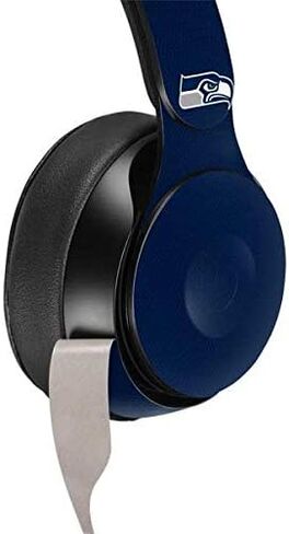 Skinit Skinit Audio Audio Skin متوافق مع Beats Solo Pro - تصميم شعار NFL Seattle Seahawks المرخص رسميًا in Saudi Arabia