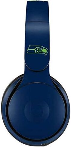 Skinit Skinit Audio Audio Skin متوافق مع Beats Solo Pro - تصميم شعار NFL Seattle Seahawks المرخص رسميًا in Kuwait