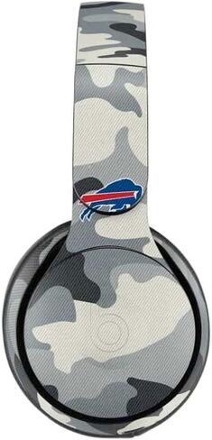 Skinit Decal Audio Skin Compatible with Beats Solo Pro - Officially Licensed NFL Buffalo Bills Camo Design in Saudi Arabia