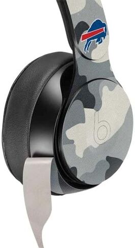 Skinit Decal Audio Skin Compatible with Beats Solo Pro - Officially Licensed NFL Buffalo Bills Camo Design in Saudi Arabia