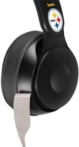 Skinit Decal Audio Skin Compatible with Beats Solo Pro - Officially Licensed NFL Pittsburgh Steelers Distressed Design in Saudi Arabia