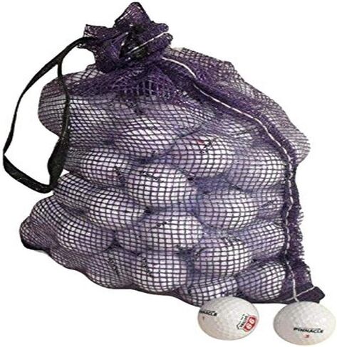 Pinnacle Recycled Grade A Golf Balls Cleaned Golf Balls Mint Condition 72 Balls Assorted Models in Onion Mesh Bag in Saudi Arabia