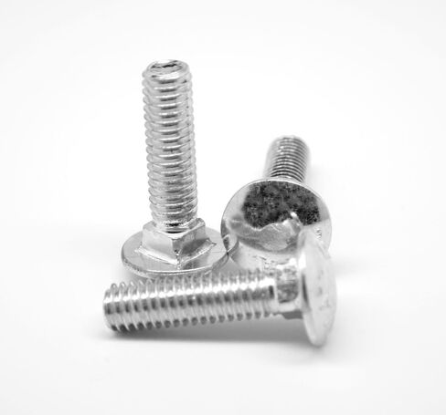 1/4"-20 x 1 3/4" Coarse Thread Carriage Bolt Stainless Steel 18-8 Pk 100 in Saudi Arabia