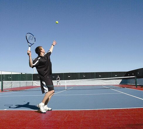 jxgzyy 24 PCS Basketball Court Tiles Over Grass, 5/8 Inch Thick Modular Interlocking Outdoor Floor Tiles, Non Slip PP Drainage Mat for Tennis Court Drain Deck Pool Patio Shower Kitchen Garage Balcony in Kuwait