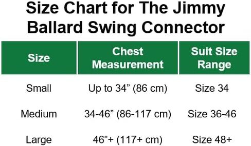 Jimmy Ballard Swing Connector - مساعدة تدريب الجولف للمهنيين والهواة | تحسين تناسق لعبة الجولف ، وتيرة وقوة | أقره كبار مدربي الجولف in Saudi Arabia