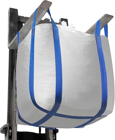 FIBC Bulk Bags,Holds up to 4400 lbs Construction Bags Heavy Duty,210-Gallon Woven Polypropylene Dumpster Bag for Industry Agriculture and Construction,Sealable Top in Saudi Arabia
