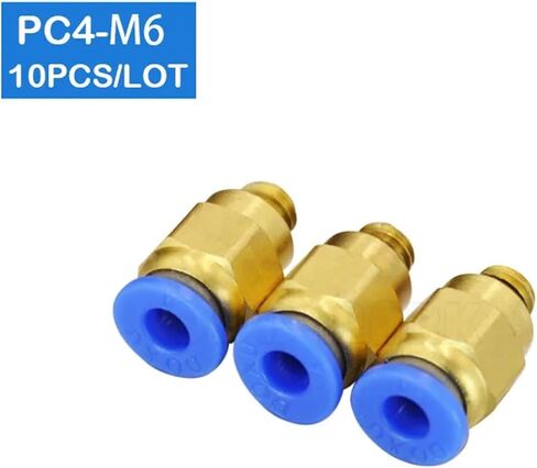 PC4-M6 4MM إلى M6 تركيبات هواء الموصل in Kuwait