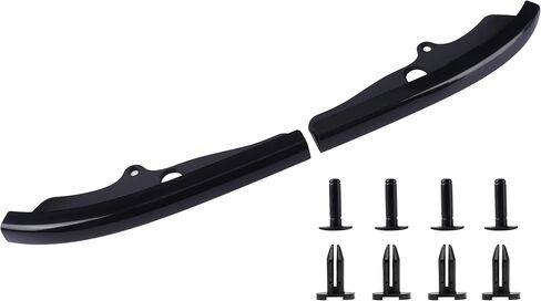 Front Bumper Lip Splitter Cover, for 2015-2023 Dodge Challenger, R/T GT SRT, 2PCS, Yellow in Kuwait