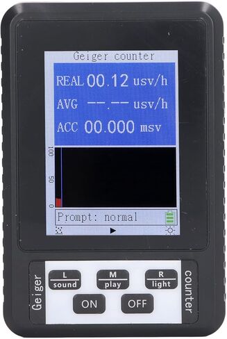 Portable Handheld Beta Gamma X Ray Radiation Monitor Meter,High Accuracy with 2.8inch Screen for Material Inspection, Environmental Testing, Radiation in Saudi Arabia