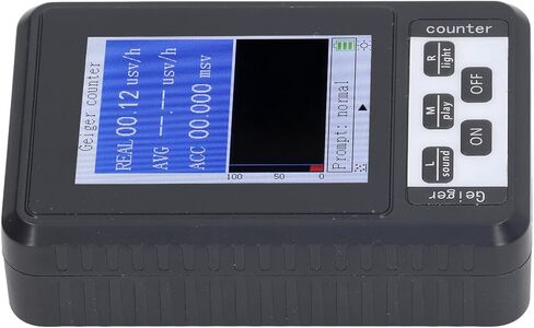 Portable Handheld Beta Gamma X Ray Radiation Monitor Meter,High Accuracy with 2.8inch Screen for Material Inspection, Environmental Testing, Radiation in Saudi Arabia