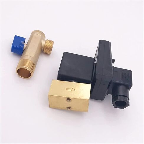 Solenoid Valve 1/2inch Electric Drain Timer Valve with Brass Fitting 220v 24V 2way Water Valve Air Compressor Automatic Valve Useful(12V) in Saudi Arabia