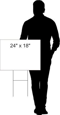 Elect Cotton - علامة طريق Side Side Side Sign Sign مع STAND - علامات الممرات للشوارع ، العشب ، البلوك ، المنزل ، العقارات - علامات الفناء ، لافتات مخصصة ، لافتات شخصية - 18 "× 24" in Saudi Arabia