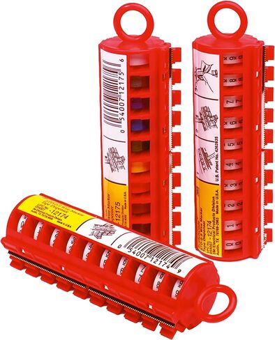 3M ScotchCode Wire Marker Tape Refill Roll SDR-10-19, Printed with "10-19" (Pack of 10) in Saudi Arabia