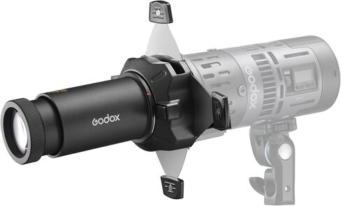 Godox SP36K Projector 36 ° Spotlight لـ MS60R/RS60R/MS60BI/RS60BI ضوء ، تشمل العدسة ، gobos in Kuwait
