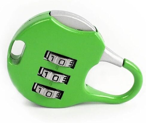 Combination Padlock 3 Code Password Lock for Bags Cabinet Travel MMS45 1Pcs(Black) in Saudi Arabia