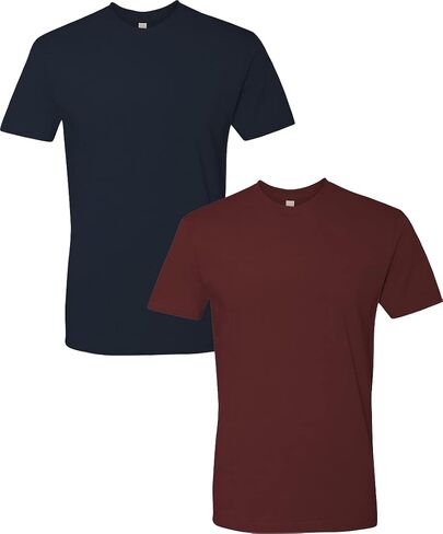 Next Level Mens Premium Fitted Short-Sleeve Crew T-Shirt - X-Small - Indigo in Kuwait