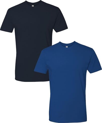 Next Level Mens Premium Fitted Short-Sleeve Crew T-Shirt - X-Small - Indigo in Saudi Arabia