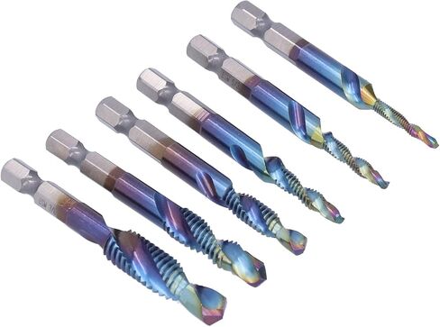 TBEST COMBERT TAPS ، 6pcsset e spiral tap tap bit kit kit high speed steel drilling bits british system system in Saudi Arabia