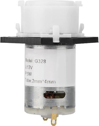 Peristaltic Pump 12V Dosing Pump DIY Peristaltic Tube Head For Aquarium Lab Chemical Analysis Adjustable Flow Direction Self Priming No Valves Easy Maintenance Black White Blue (2 * 4 Green) in Saudi Arabia