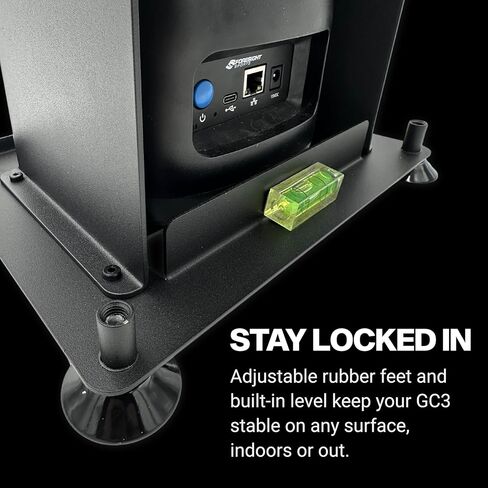 Foresight GC3 & Launch Pro Golf Laffic Monitor Case-غطاء محاكاة واقية معدنية مع مستوى مدمج وارتفاع قابل للتعديل-خزان ساق التسوية المحاذاة لسيم داخلي in Kuwait