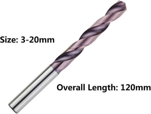 9mm-10.9mmx120mm Spiral Flute Twist Drill Bit 1Pcs(10.3mm 1pc) in Saudi Arabia