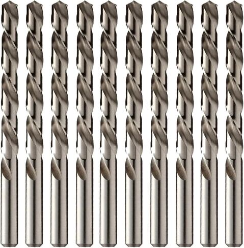0.5mm-2.5mm Left Hand M2 Reverse Twist Drill Bit 10Pcs(0.9mm) in Saudi Arabia