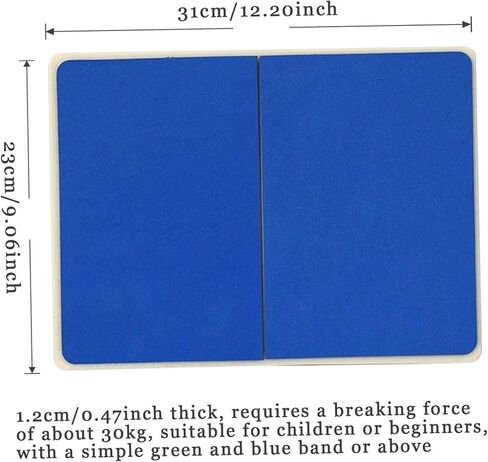 لوحة قابلة للتأمل للأطفال القابلة لإعادة الاستخدام ABS Eva Training Taekwondo Board Taekwondo Breaking Alloards for Performance Morring Test Resbreakable Arts Breaking in Kuwait