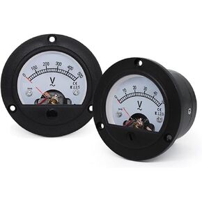 DH-52 AC Voltmeter Pointer Meter 5V 10V 15V 20V 25V 30V 50V 75V 100V 150V 200V 300V 450V 500V 600V Voltage 1Pcs(150V) in Saudi Arabia
