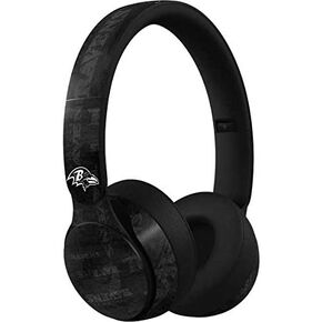 Skinit Decal Audio Skin Compatible with Beats Solo Pro - Officially Licensed NFL Baltimore Ravens Zone Block Design in Saudi Arabia