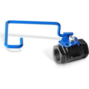 60131007 Ball Valve Replacement for Pitco Fryers, 1-1/4" Right-Hand Valve with 9" Hook Lever Rod Fit for Pitco Fryers SG14 SG18 SSH55 SSH60 SSH75 in Saudi Arabia