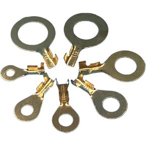 20 PCS حلقة الربط التلقائي جولة الجعة الفضفاضة الأسلاك الأسلاك النحاس مفتوحة الأنف DJ431-3B DJ431-4B (12 ب أنثى) in Kuwait