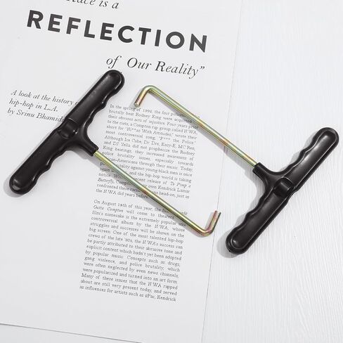 2 PCS Trampoline Spring Tool ، Hook Trampoline Spring Tool-Hook ، Spring Pull T-Hook مع مقبض بلاستيكي للقفز على ترامبولين سبرينج in Saudi Arabia