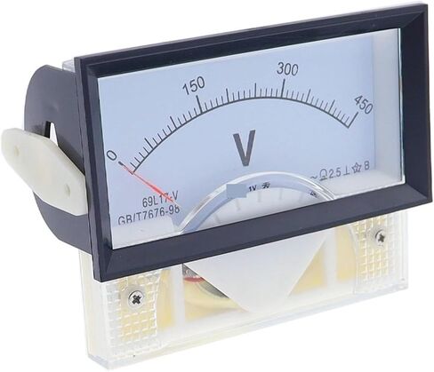 69L17-V 250V 300V 450V 500V AC Direct Analog Meter Panel Gauge Voltage Current 85 * 46MM 1Pcs(AC100V) in Saudi Arabia