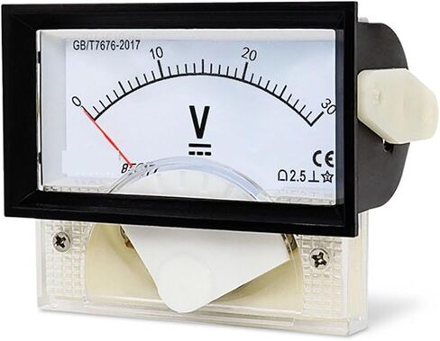85C17 DC Voltmeter 5V 10V 15V 20V 25V 30V 50V 75V 100V 200V 300V 450V 500V 600V 800V لوحة الجهد التناظرية 1PCS (DC 500V) in Saudi Arabia