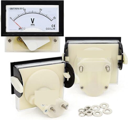 85C17 DC Voltmeter 5V 10V 15V 20V 25V 30V 50V 75V 100V 200V 300V 450V 500V 600V 800V لوحة الجهد التناظرية 1PCS (DC 500V) in Saudi Arabia