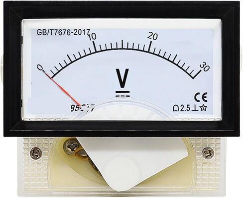 85C17 DC Voltmeter 5V 10V 15V 20V 25V 30V 50V 75V 100V 200V 300V 450V 500V 600V 800V لوحة الجهد التناظرية 1PCS (DC 500V) in Saudi Arabia