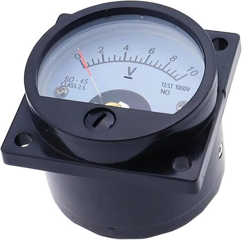 SO-45 DC Voltmeter 1V 2V 3V 5V 10V 15V 20V 30V 40V 50V 100V 150V 200V 250V Voltage Panel Meter 1Pcs(DC 3V) in Saudi Arabia