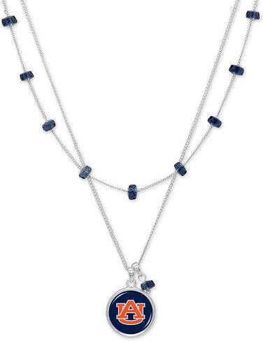 From the Heart Auburn Tigers Ivy Necklace Silver Chain Jewelry Gift AU in Saudi Arabia