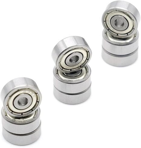 R3zz 3/6''x1/2''x0.196 'بوصة 4.762 * 12.7 * 4.978 محامل كرة واحدة من محامل الكرة العميقة 5pcs in Saudi Arabia