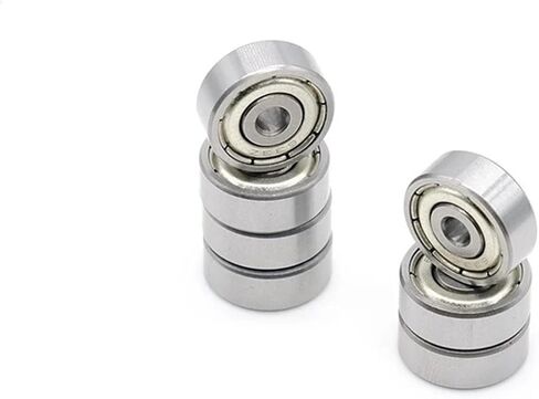 R3zz 3/6''x1/2''x0.196 'بوصة 4.762 * 12.7 * 4.978 محامل كرة واحدة من محامل الكرة العميقة 5pcs in Saudi Arabia