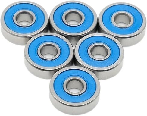 686-2RS تحمل ABEC-7 (10 PCS) 6x13x5 مم مصغرة 686RS محامل الكرة 618/6RS الأزرق مختوم 686 2RS Rulman in Saudi Arabia