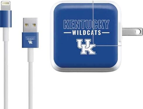 Skinit Scheal Skinit Goan Other Concertives مع iPad Charger (10W USB) - تصميم جامعة كنتاكي جيرسي المرخص رسميًا in Saudi Arabia