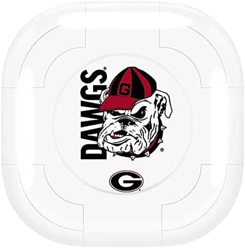 Skinit Skinit Audio Audio Skin متوافق مع Galaxy Buds Pro - تصميم جامعة جورجيا Red Jersey رسميًا in Saudi Arabia