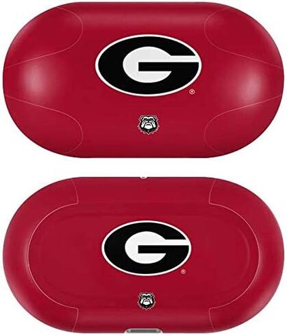 Skinit Decal Audio Skin Compatible with Galaxy Buds Plus - Officially Licensed University of Georgia Black Jersey Design in Saudi Arabia