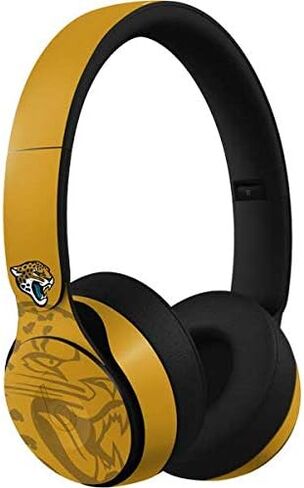 Skinit Decal Audio Skin Compatible with Beats Solo Pro - Officially Licensed NFL Jacksonville Jaguars Camo Design in Saudi Arabia