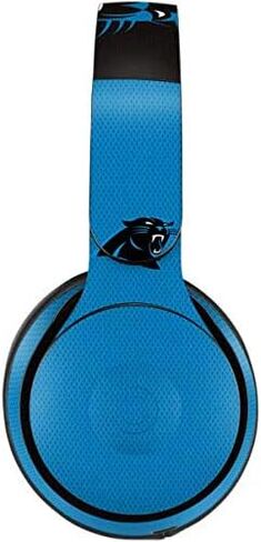 Skinit Schecal صوت البشرة المتوافقة مع Beats Solo Pro - NFL Carolina Panthers مرخص رسميًا - تصميم الانفجار in Saudi Arabia